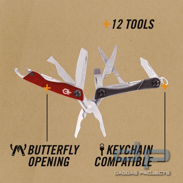 GERBER DIME MULTI-TOOL IN VERSCHIEDENEN FARBEN