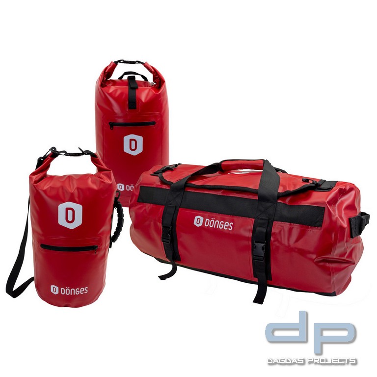 Dönges Reisetasche Seal-D, wasserdicht, 60l in rot