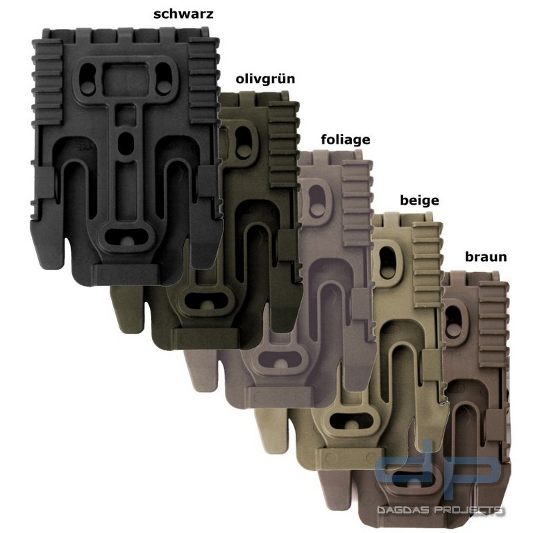 SAFARILAND® QLS-Kit 1 (1 x Gabel, 1 x Aufnahmeplatte)