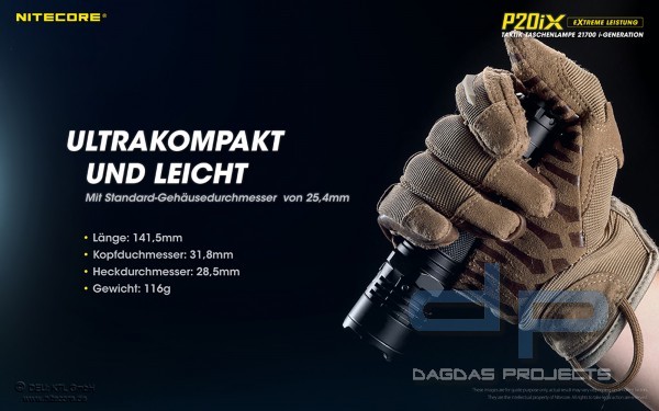 NITECORE P20IX (TASCHENLAMPE)