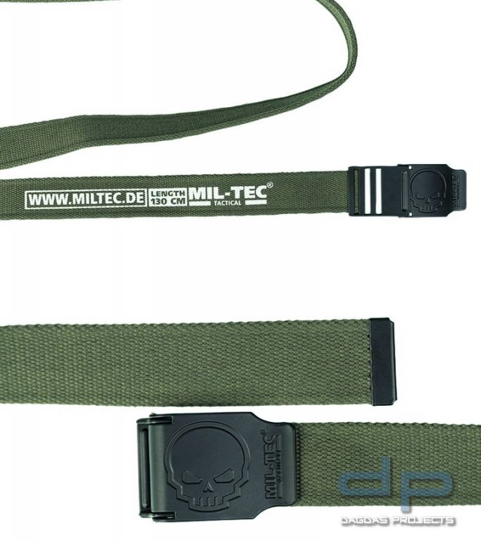 Mil-Tec Hosengürtel Skull in verschiedenen Farben
