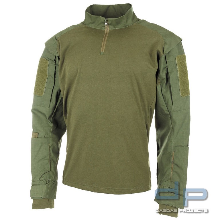 US Tactical Hemd, langarm, oliv