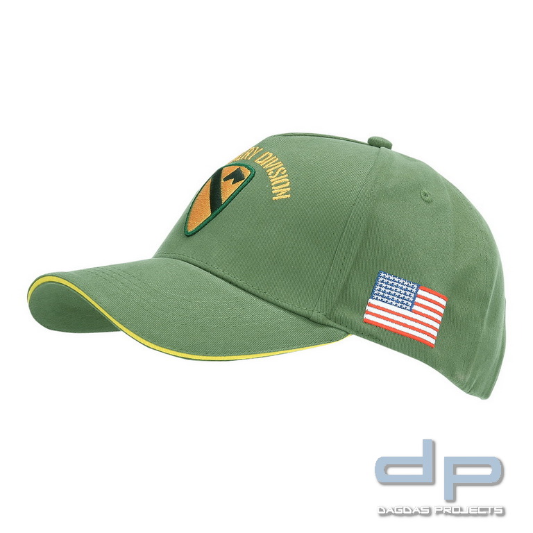 Baseball Cap US Cavalry WWII 3D in verschiedenen Farben