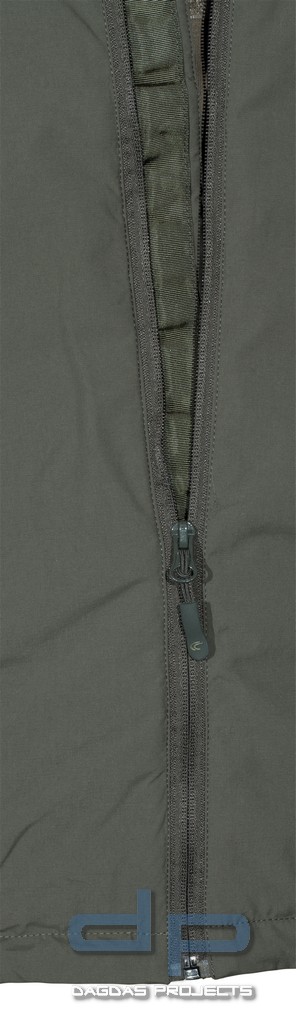 CARINTHIA G-LOFT WINDBREAKER JACKET in schwarz und oliv
