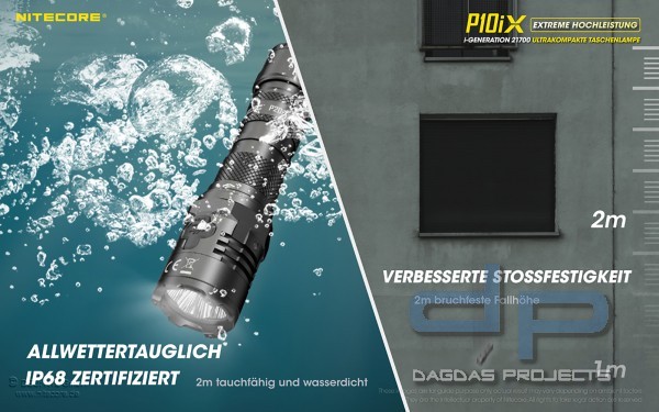 NITECORE P10IX (TASCHENLAMPE)