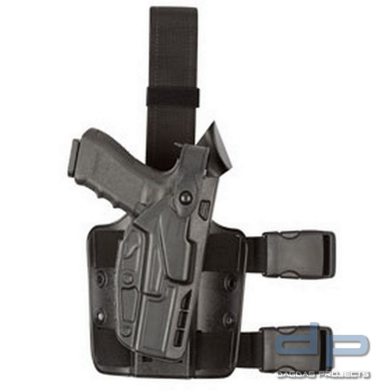 SAFARILAND® 7004 (7TS-SLS) Takt. Oberschenkelholster Nylon SafariSeven