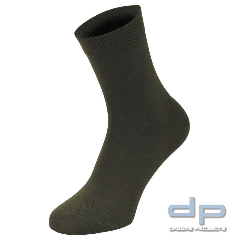 Socken, "OEKO", oliv