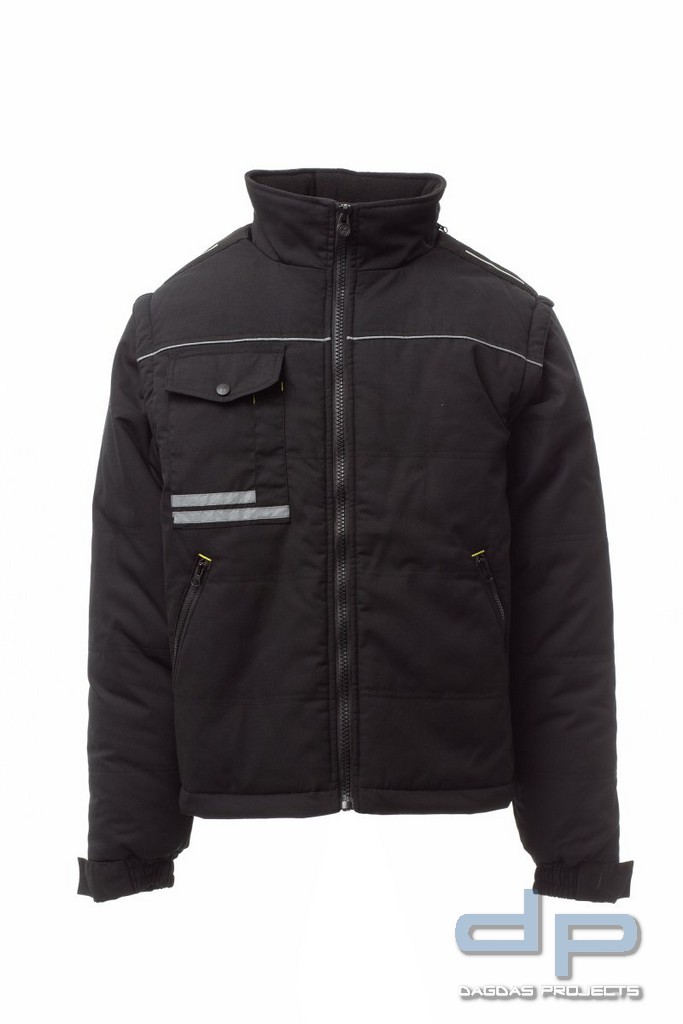 Payper Behördenjacke "WARM 2.0" in verschiedenen Farben mit Aufdruck nach Wunsch in Reflex Silber
