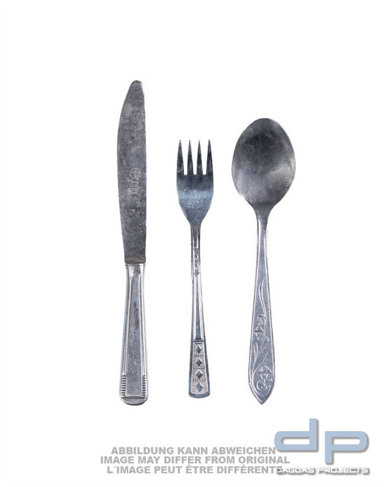 KANTINENBESTECK 3-TEILIG INOX® (ME.,GA.,LÖ.) GEBRAUCHT VPE 10
