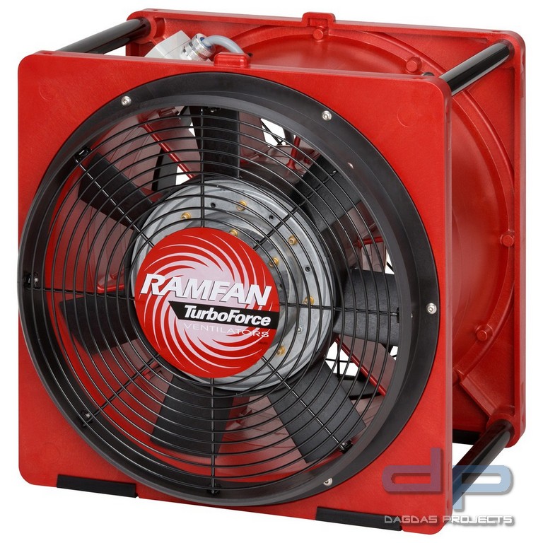 Ramfan Hochleistungslüfter EFC120X, 483 x 457 x 407 mm