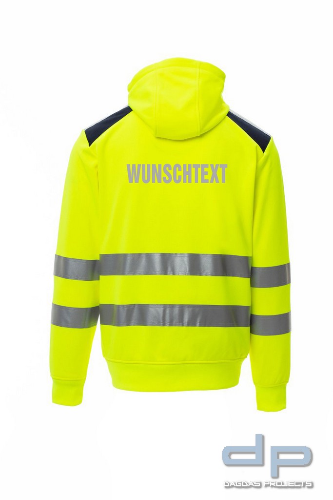 Payper Warnschutzjacke "LEADER" in verschiedenen Farben mit Wunschaufdruck in reflex silber