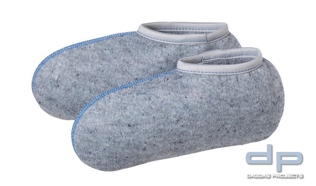 Einziehsocken 5 er Pack in Grau meliert