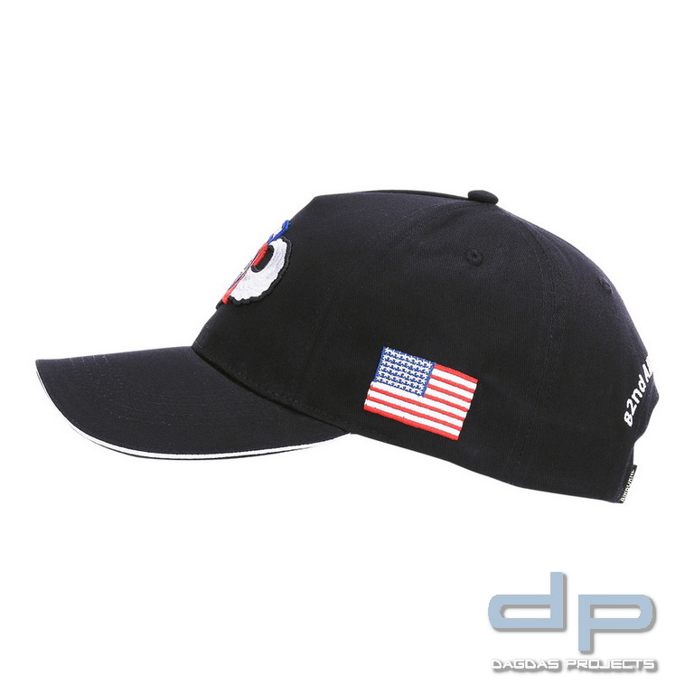 Baseball cap 82nd Airborne WWII 3D in verschiedenen Farben