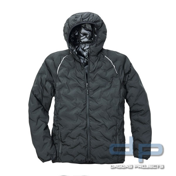 Scheibler STEPPJACKE in schwarz