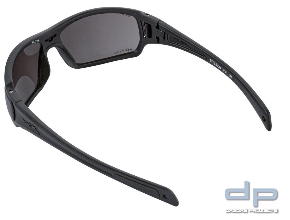 WILEY X BREACH SONNENBRILLE SMOKE GREY