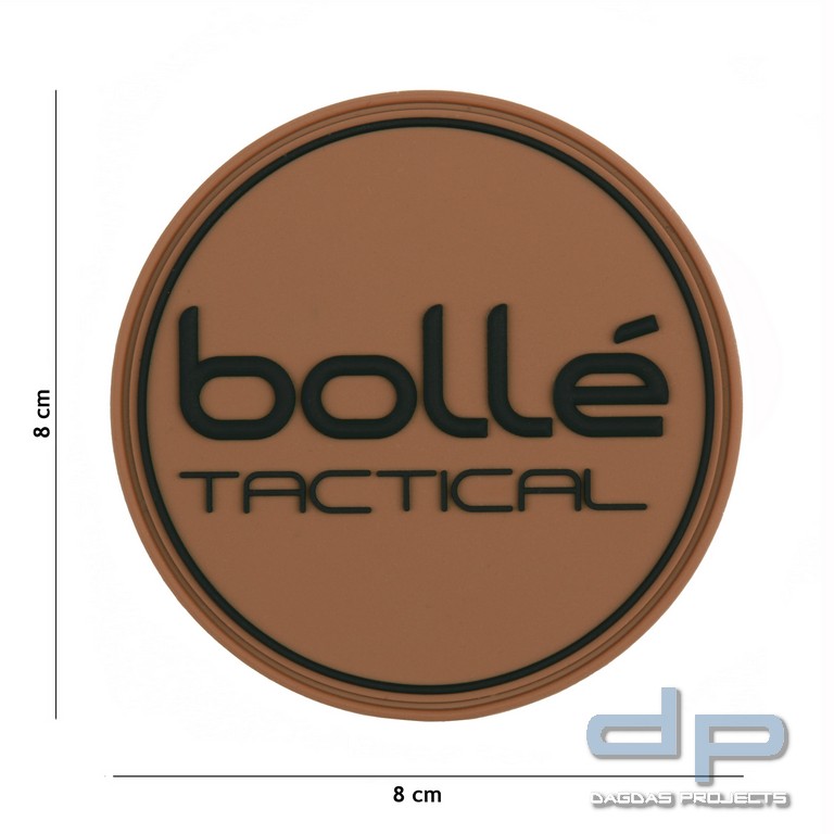 Emblem 3D PVC Bollé tactical braun