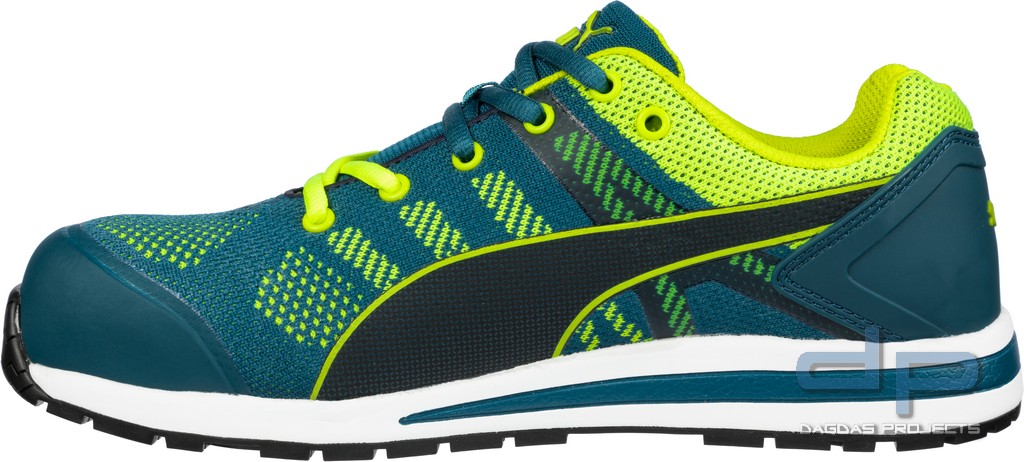 Puma Sicherheitsschuh ELEVATE KNIT GREEN LOW S1P ESD HRO SRC