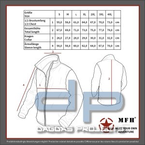 Sweatjacke, "Tactical", schwarz