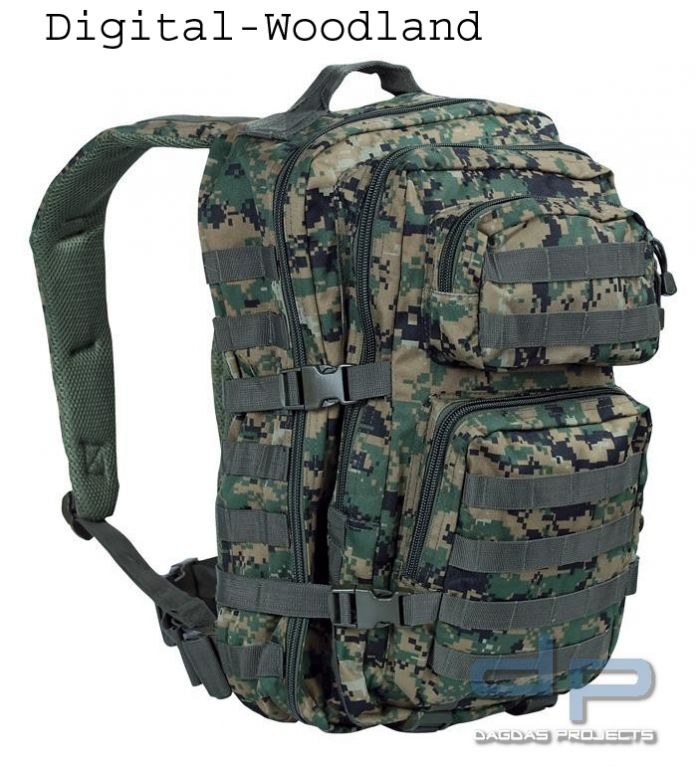US Assault Pack Large verschiedene Farben