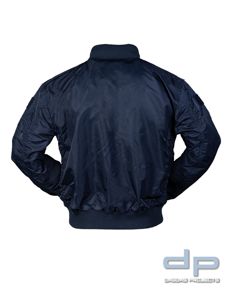 US TACTICAL FLIEGERJACKE DK.BLAU