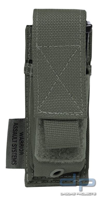 Warrior Single 9mm Pistol Pouch Oliv
