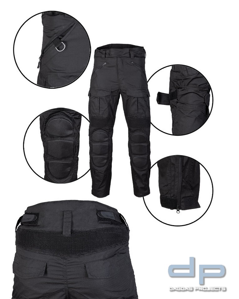 COMBAT PANTS CHIMERA SCHWARZ