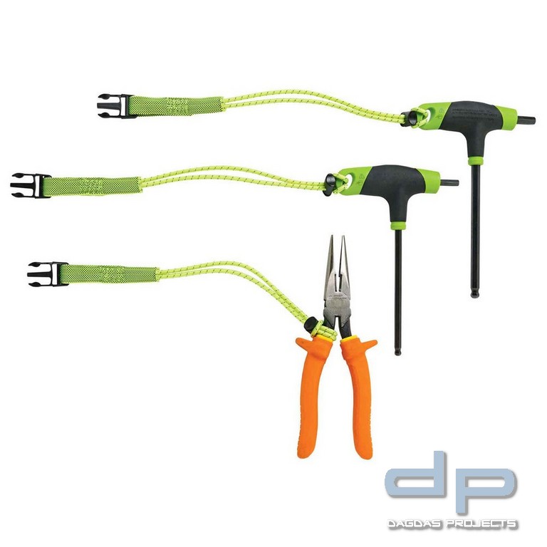 Ergodyne Abnehmbare Schlaufen 3er-Pack Squids 3103, Standard in lemon VPE 6