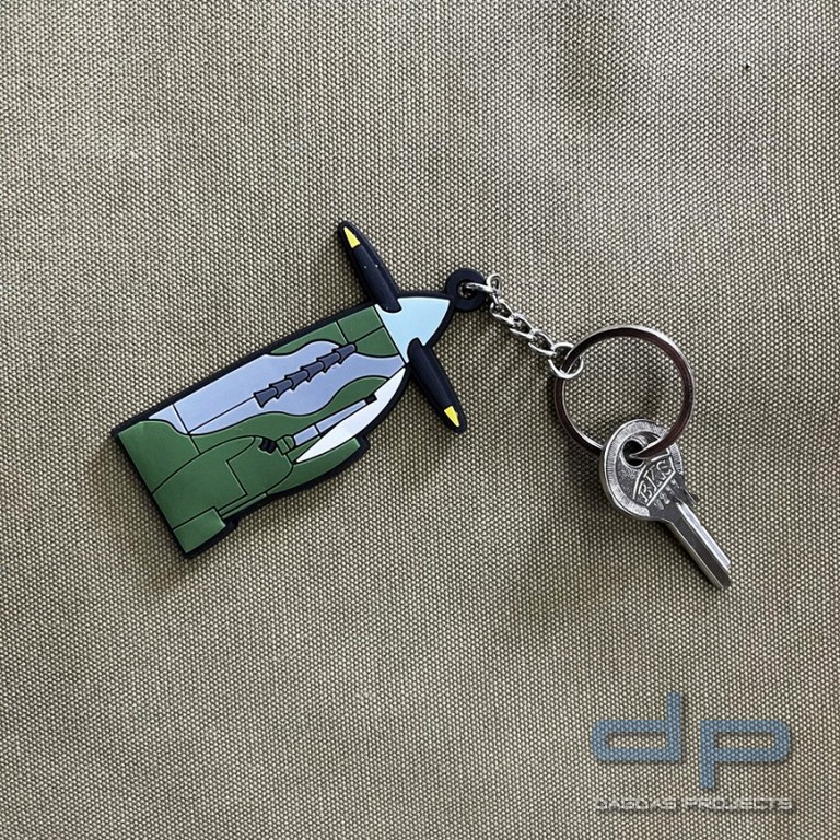 Schlüsselanhänger 3D PVC Spitfire #108