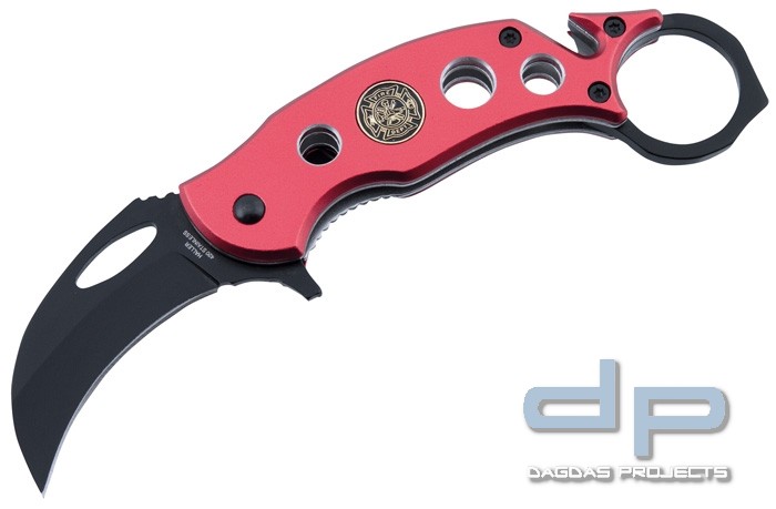 Haller Einhandmesser Red Karambit