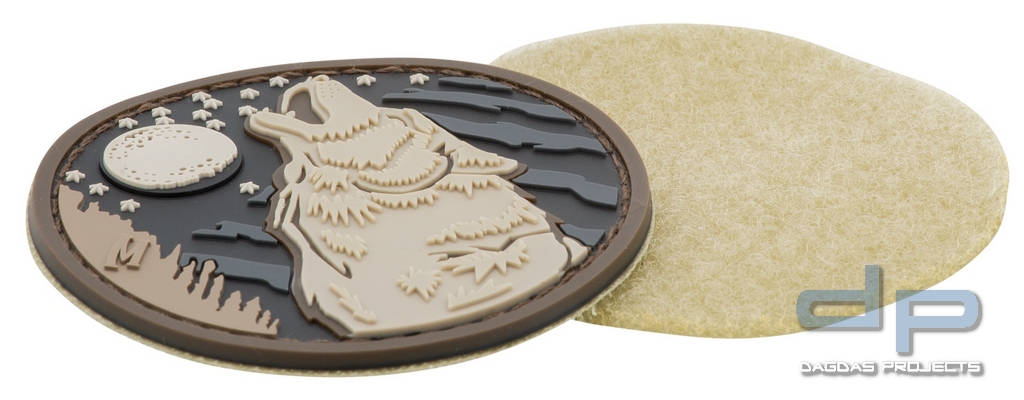 Maxpedition Rubber Patch WOLF Arid