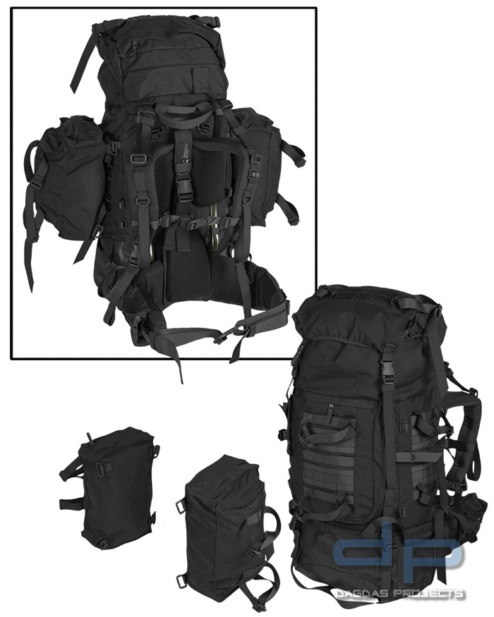 Rucksack "Teesar" 100 Liter in Oliv und Schwarz