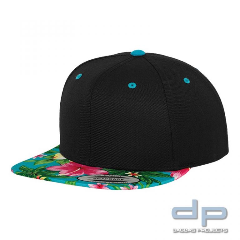 Hawaiian Snapback Cap verschiedene Farben