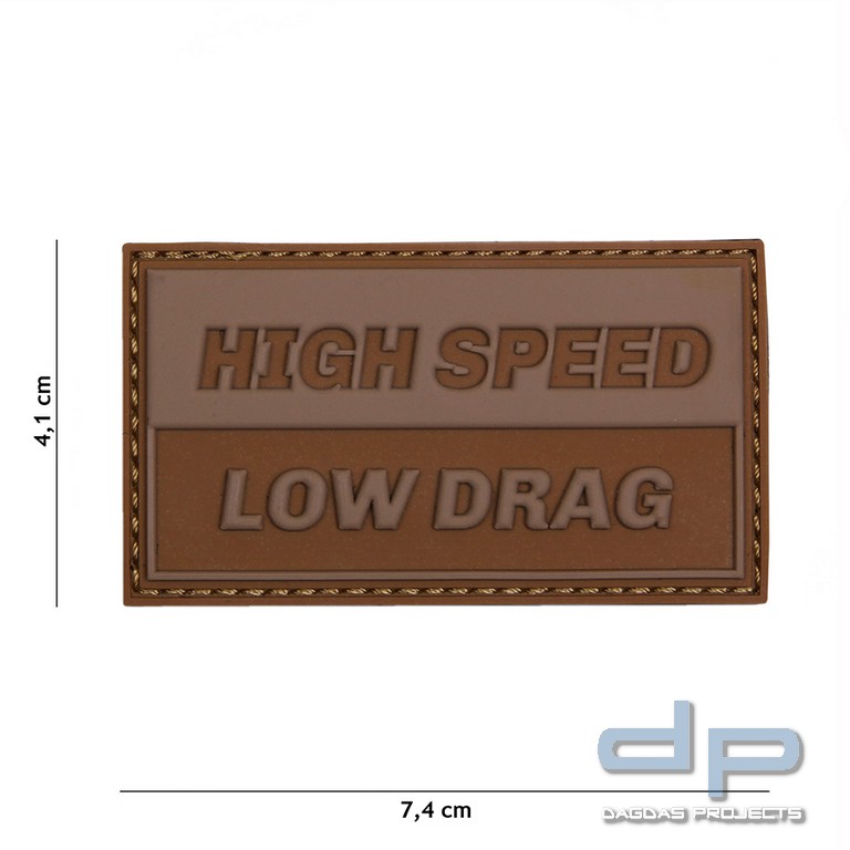 Emblem 3D PVC High Speed coyote