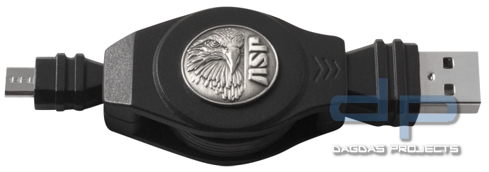 ASP Aufrollbares USB Ladekabel