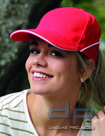 Cap White-Stripe in verschiedenen Farben