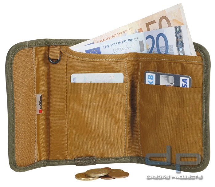 Tatonka Money Box mit RFID-Ausleseschutz Schwarz oder Oliv