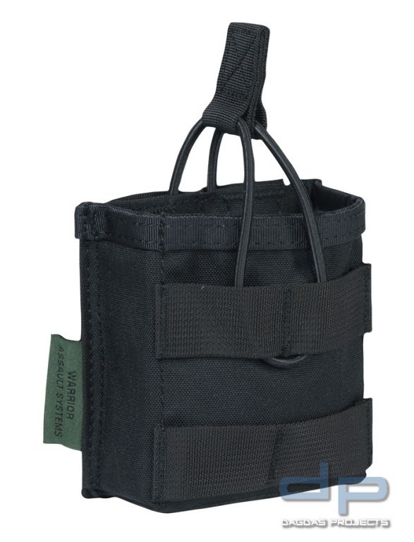 Warrior Single Open Mag Pouch HK417 Black