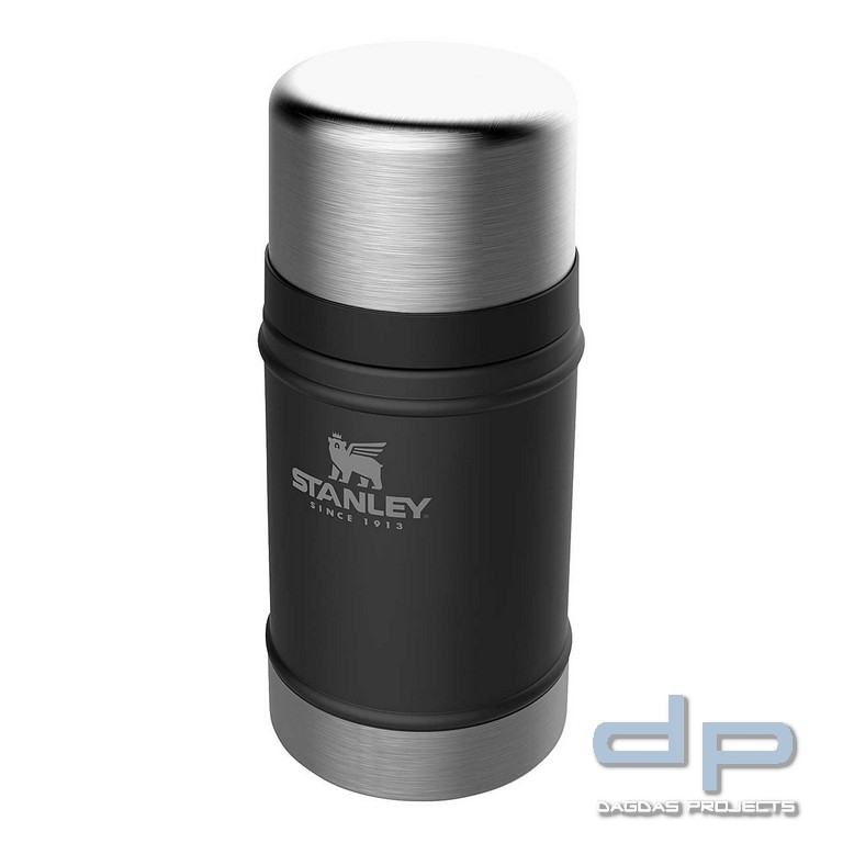 CLASSIC FOOD CONTAINER 0,7 l in grün und schwarz