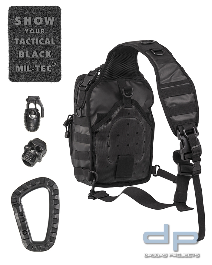 One Strap Assault Pack Small Tactical Black