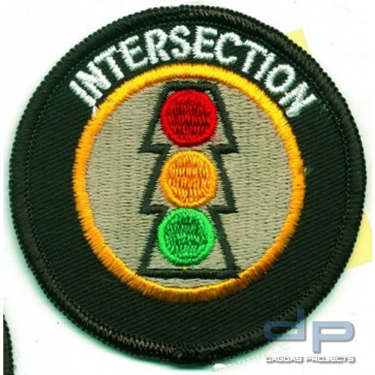 Stoffaufnäher - Intersection