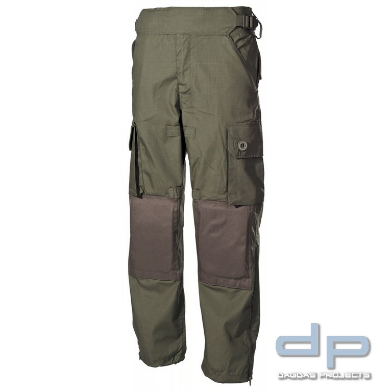 Kommandohose, "Smock", Rip Stop, oliv