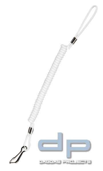 Recon Lanyard mit Kevlar-Seele Weiß