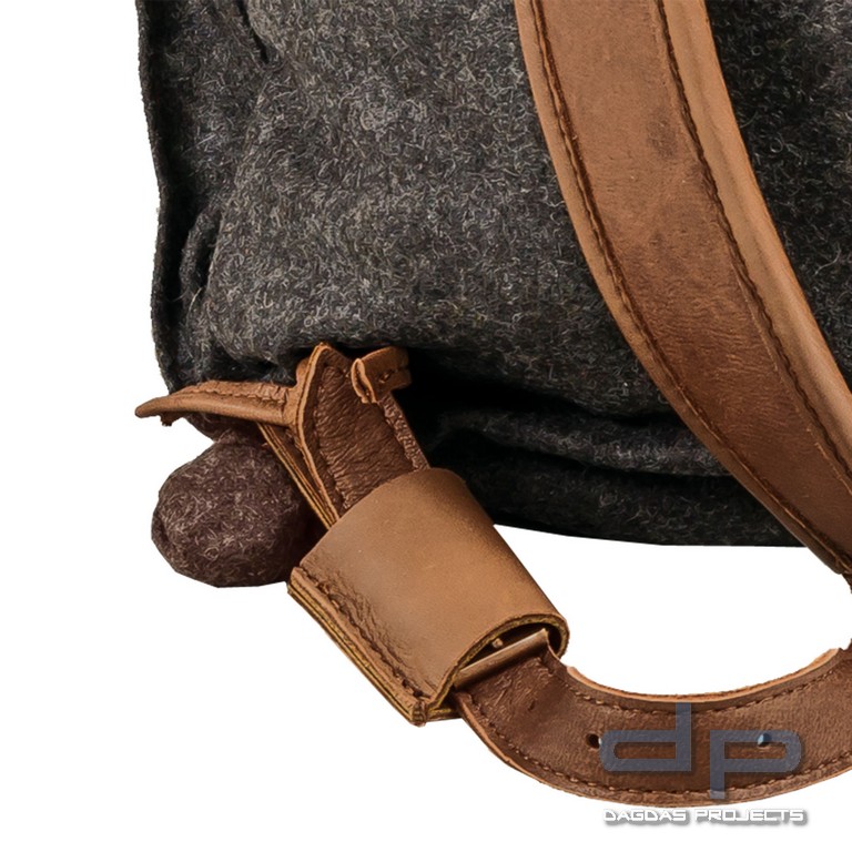 AKAH Rucksack "Loden de Luxe" mit Elch-Leder