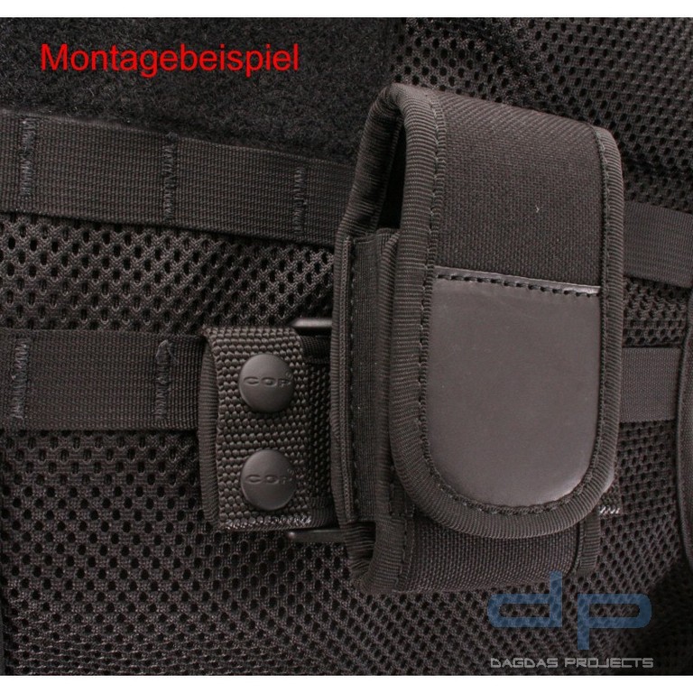 COP® 2185MOL-G MOLLE-Adapter/Gurtschlaufe, 16,5 x 5 cm schwarz