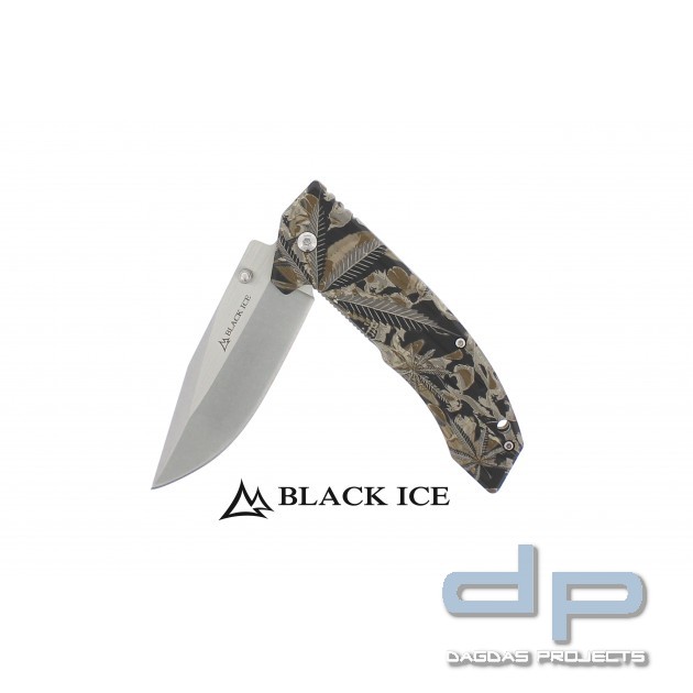 BLACK ICE Einhandmesser Ace Green