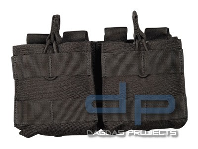 Condor Magazintasche Double Open-Top Schwarz