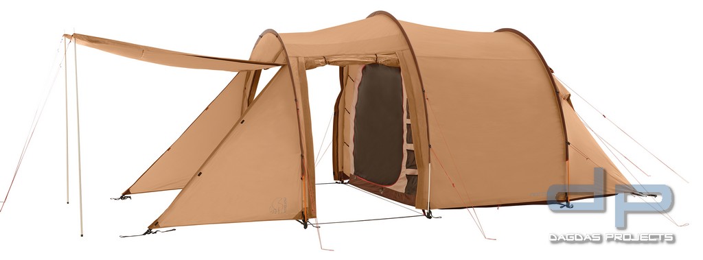 NORDISK REISA 4 PU GRUPPEN TUNNELZELT