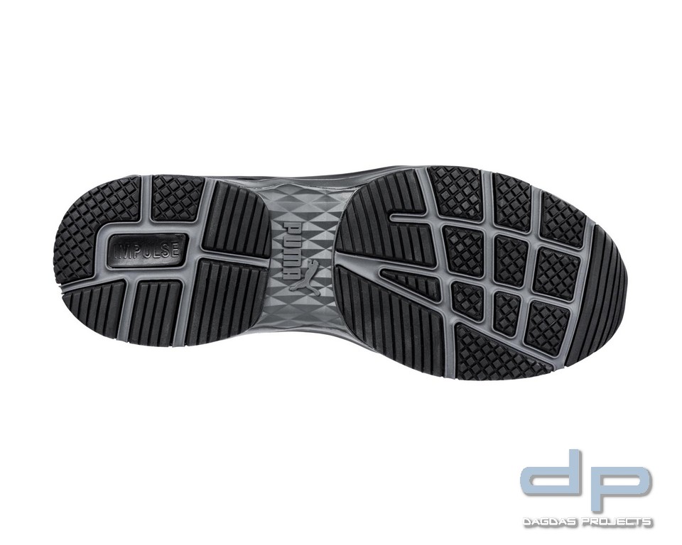 Puma Sicherheitsschuh VELOCITY 2.0 BLACK LOW S3 ESD HRO SRC