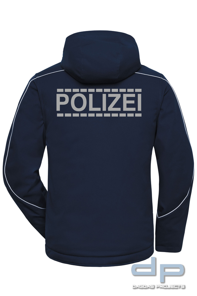 Einsatzjacke Softshell Padded dp S-Serie in verschiedenen Farben mit Wunschaufdruck umrandet