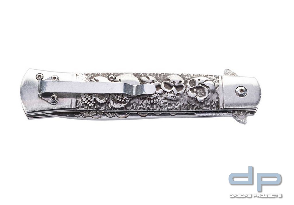 Einhandmesser Totenkopf